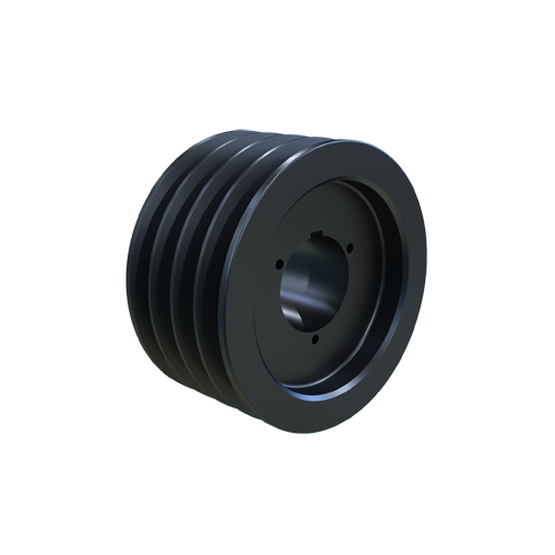 MARTIN SPROCKET 4 C 80 Q Sheave, MST Bushing, 8.4 Inch Outside Dia., 4 Groove, 8 Inch Pitch Dia., Cast Iron | AP2RCG