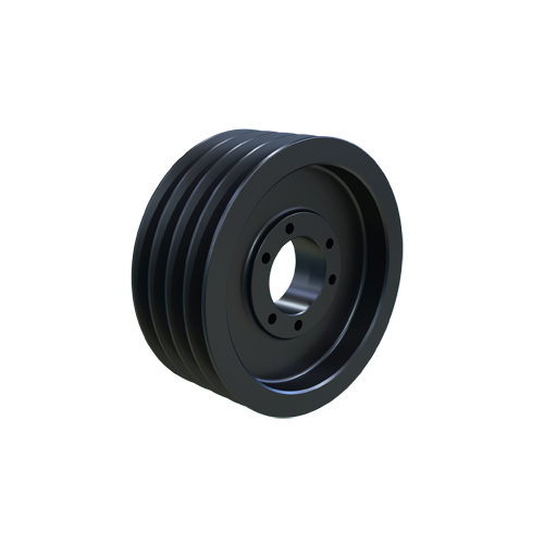 MARTIN SPROCKET 4 D 145 F Sheave, QD Bushing, 15.1 Inch Outside Dia., 4 Groove, 14.5 Inch Pitch Dia., Cast Iron | AK4XCT