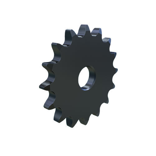 MARTIN SPROCKET 40A16 Roller Chain Sprocket, 40 Chain, Stock Bore, 16 Teeth, 2.563 Inch Pitch Dia., Steel | AJ8RGT