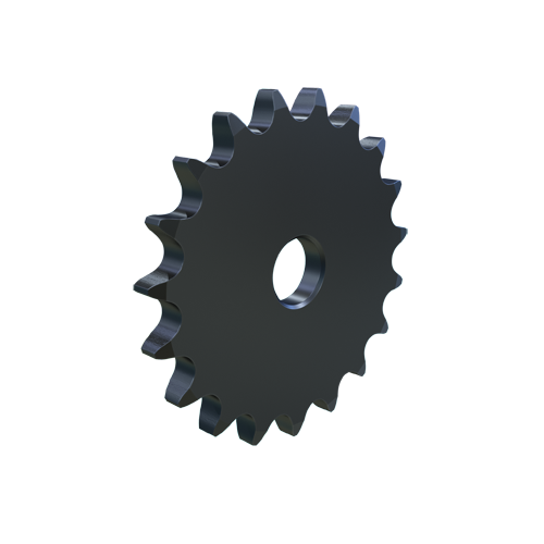 MARTIN SPROCKET 40A19 Sprocket, Stock Bore, 40 Chain, 19 Teeth, 3.038 Inch Pitch Dia., 3.296 Inch O.D., Steel | AJ8RHC