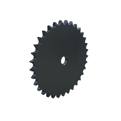 MARTIN SPROCKET 40A33 Sprocket, 40 Chain, 33 Teeth, 5.260 Inch Pitch Dia., 5.536 Inch O.D., Steel | AJ8RJT