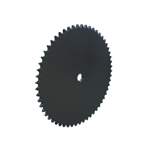 MARTIN SPROCKET 40A57 Sprocket, 40 Chain, 57 Teeth, 9.076 Inch Pitch Dia., 9.363 Inch O.D., Steel | BA2CUR