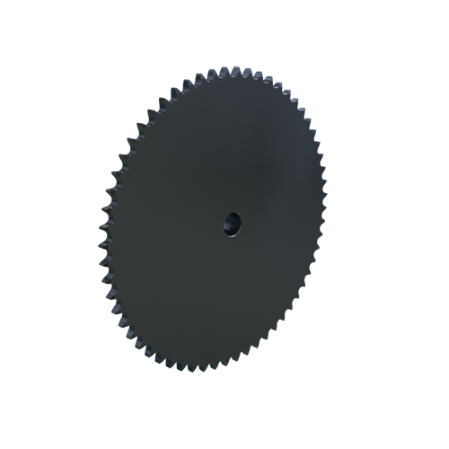 MARTIN SPROCKET 40B60 Roller Chain Sprocket, 40 Chain, Stock Bore, 60 Teeth, 9.554 Inch Pitch Dia., Steel | AJ8UGZ