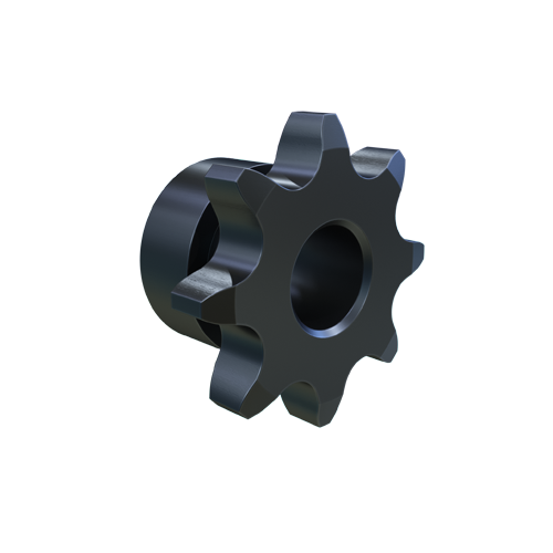 MARTIN SPROCKET 40B8 Sprocket, 40 Chain, 8 Teeth, 1.307 Inch Pitch Dia., 1.507 Inch O.D., Steel | AJ8UDC