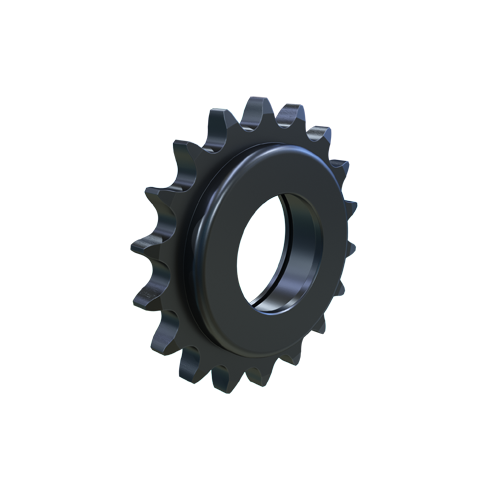 MARTIN SPROCKET 40BB18NM 5/8 Ball Bearing Idler Sprocket, 18 Teeth, 2.879 Inch Pitch Dia., Plastic | AZ9XMV