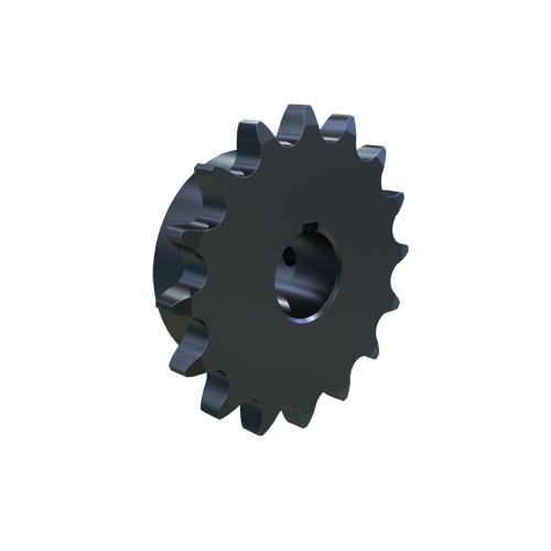 MARTIN SPROCKET 40BS16HT 3/4 Roller Chain Sprocket, 0.750 Inch Bore, 2.814 Inch Outside Dia. Steel, Hardened | AJ9GYX