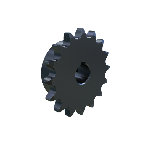 MARTIN SPROCKET 40BS16HT 5/8 Roller Chain Sprocket, 0.625 Inch Bore, 2.814 Inch Outside Dia. Steel, Hardened | AJ9GYU