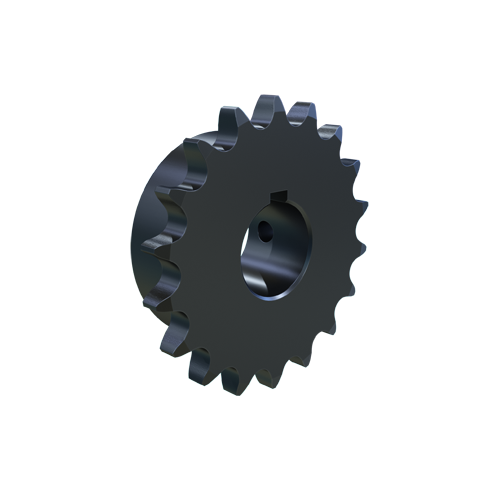 MARTIN SPROCKET 40BS18HT 1 Roller Chain Sprocket, 1 Inch Bore, 3.136 Inch Outside Dia. Steel, Hardened | AJ9HAB
