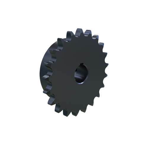 MARTIN SPROCKET 40BS21 3/4 Roller Chain Sprocket, 40 Chain No., 0.750 Inch Bore, 3.617 Inch Outside Dia. Steel | AJ8WCY