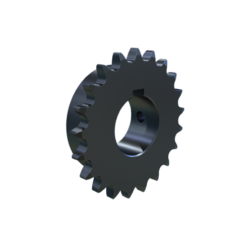 MARTIN SPROCKET 40BS21HT 1 7/16 Roller Chain Sprocket, 1.438 Inch Bore, 3.617 Inch Outside Dia. Steel, Hardened | AJ9MEH
