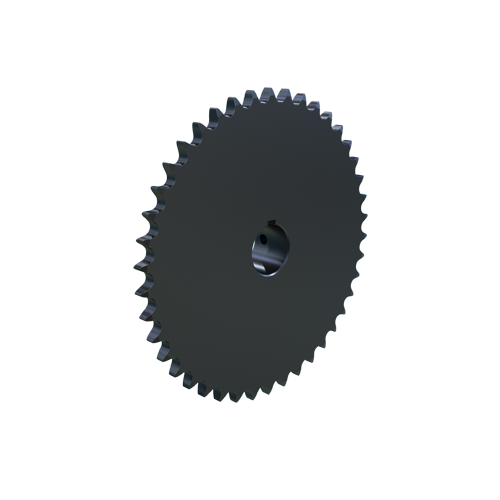 MARTIN SPROCKET 40BS42 1 1/8 Roller Chain Sprocket, 40 Chain No., 1.125 Inch Bore, 6.972 Inch Outside Dia. Steel | AJ9CZY