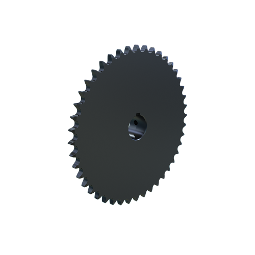 MARTIN SPROCKET 40BS44 1 1/8 Roller Chain Sprocket, Bore To Size, 1.125 Inch Bore, 7.291 Inch Outside Dia. Steel | AJ9DAQ