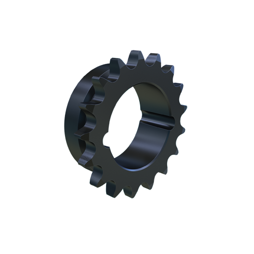 MARTIN SPROCKET 40BTB17 Sprocket, Taper, 40 Chain, 17 Teeth, 2.721 Inch Pitch Dia., 2.975 Inch O.D., Steel | AJ8YDY