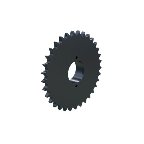 MARTIN SPROCKET 40H33H Sprocket, 40 Chain, 33 Teeth, 5.260 Inch Pitch Dia., 5.536 Inch O.D., Steel | AL4XFL