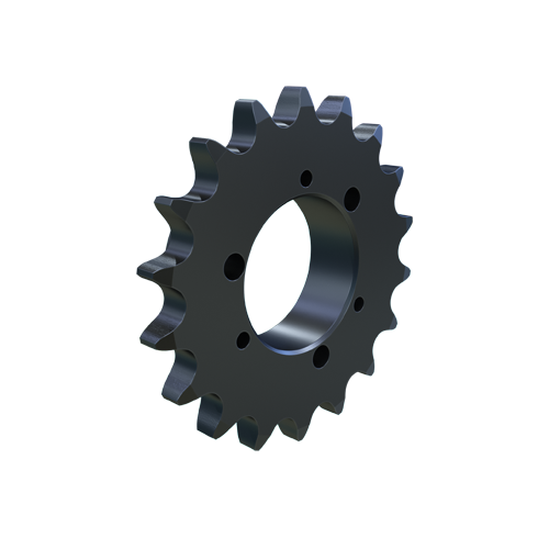 MARTIN SPROCKET 40JA18 Sprocket, QD, 40 Chain, 18 Teeth, 2.879 Inch Pitch Dia., 3.136 Inch O.D., Steel | AJ8ZHL