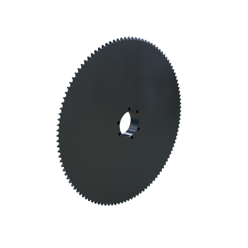 MARTIN SPROCKET 40SK112 Sprocket, QD, 40 Chain, 112 Teeth, 17.828 Inch Pitch Dia., 18.121 Inch O.D., Steel | AJ8ZLX