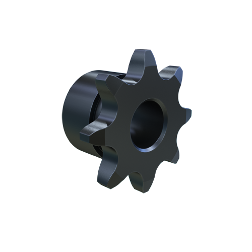 MARTIN SPROCKET 41B8 Sprocket, 41 Chain, 8 Teeth, 1.307 Inch Pitch Dia., 1.507 Inch O.D., Steel | AJ8UHG