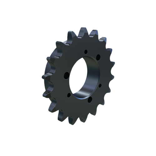 MARTIN SPROCKET 41JA18 Sprocket, 41 Chain, 18 Teeth, 2.879 Inch Pitch Dia., 3.136 Inch O.D., Steel | AJ8ZMB