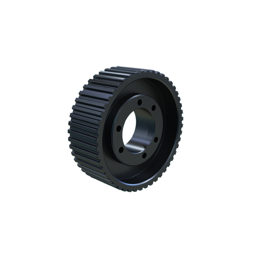 MARTIN SPROCKET 48XH400 J Timing Pulley, 48 Teeth, 4.688 Inch Face Width, 4 Inch Belt Width, Cast Iron | AK6DFJ