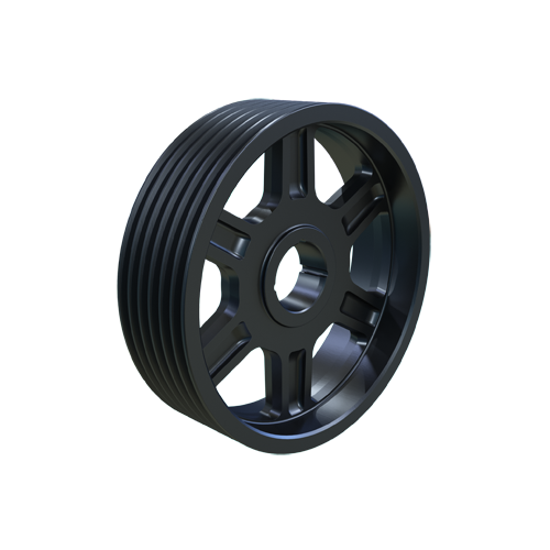 MARTIN SPROCKET 5 3V 600 SK Sheave, QD Bushing, 6 Inch Outside Dia., 5 Groove, 5.95 Inch Pitch Dia., Cast Iron | AK6AFL