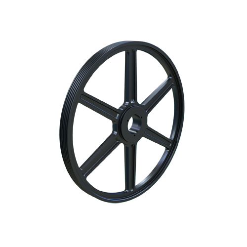 MARTIN SPROCKET 5 5V 5000 U Sheave, MST Bushing, 50 Inch Outside Dia., 5 Groove, 49.9 Inch Pitch Dia., Cast Iron | BA6UFV