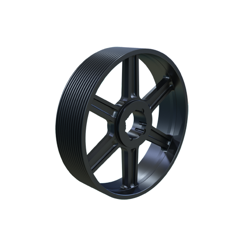 MARTIN SPROCKET 5 5V 710 SF Sheave, QD Bushing, 7.1 Inch Outside Dia., 5 Groove, 7 Inch Pitch Dia., Cast Iron | AK6BAW