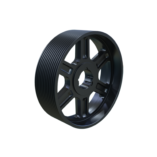 MARTIN SPROCKET 5 5V 750 SF Sheave, QD Bushing, 7.5 Inch Outside Dia., 5 Groove, 7.4 Inch Pitch Dia., Cast Iron | AK6BBA