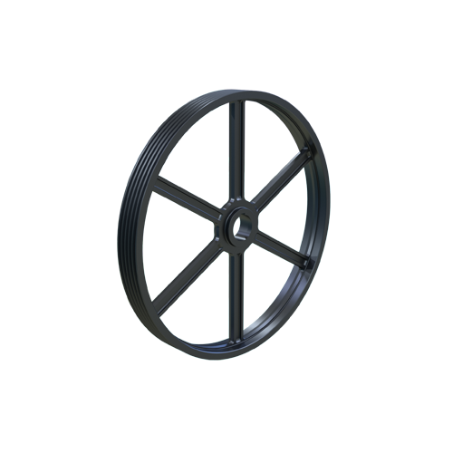 MARTIN SPROCKET 5 8V 2240 U Sheave, MST Bushing, 22.4 Inch Outside Dia., 5 Groove, 22.2 Inch Pitch Dia., Cast Iron | BA4CAC