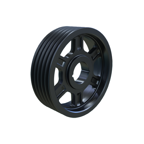 MARTIN SPROCKET 5 B 124 TB Sheave, TB Bushing, 12.750 Inch O.D., 5 Groove, 12.4 Inch Pitch Dia., Cast Iron | AK4XZT