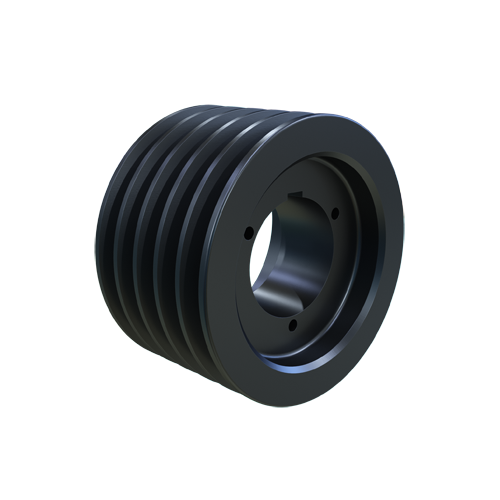 MARTIN SPROCKET 5 B 64 Q Sheave, MST Bushing, 6.750 Inch Outside Dia., 5 Groove, 6.4 Inch Pitch Dia., Steel | BA3RWD