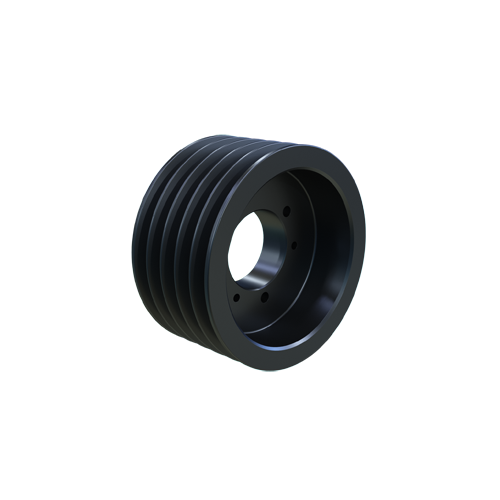 MARTIN SPROCKET 5 C 100 E Sheave, QD Bushing, 10.4 Inch Outside Dia., 5 Groove, 10 Inch Pitch Dia., Cast Iron | AK4WLP