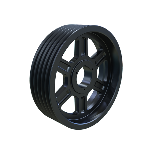 MARTIN SPROCKET 5 C 180 R Sheave, MST Bushing, 18.4 Inch Outside Dia., 5 Groove, 18 Inch Pitch Dia., Cast Iron | BA7GQY