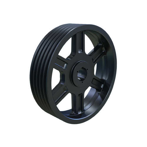 MARTIN SPROCKET 5 C 200 Q Sheave, 5.250 Inch Face Width, 20.4 Inch Outside Dia., 20 Inch Pitch Dia., Cast Iron | BA4MLN