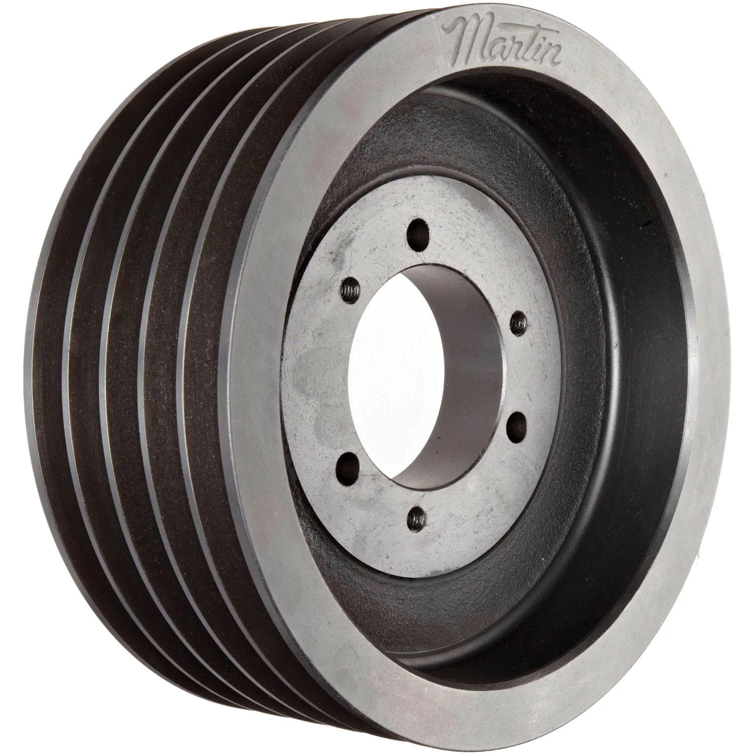 MARTIN SPROCKET 5 D 120 F Sheave, QD Bushing, 12.6 Inch Outside Dia., 5 Groove, 12 Inch Pitch Dia., Cast Iron | AK4XEL
