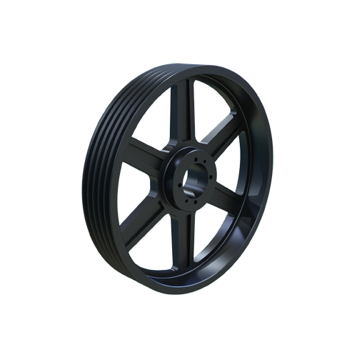 MARTIN SPROCKET 5 D 400 M Sheave, QD Bushing, 40.6 Inch Outside Dia., 5 Groove, 40 Inch Pitch Dia., Cast Iron | AK4XGU