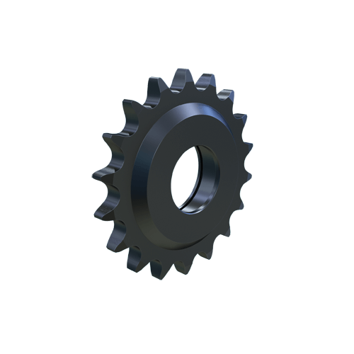 MARTIN SPROCKET 50BB18NM 5/8 Ball Bearing Idler Sprocket, 18 Teeth, 3.599 Inch Pitch Dia., Plastic | AL7DJN