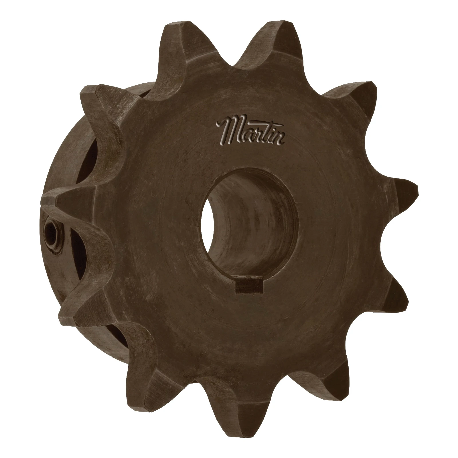 MARTIN SPROCKET 80BS9HT 1 Roller Chain Sprocket, 1 Inch Bore, 3.347 Inch Outside Dia. Steel, Hardened | AJ9HPY