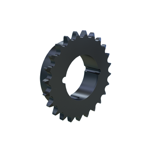 MARTIN SPROCKET 50BTB24H Sprocket, Taper, 50 Chain, 24 Teeth, 4.788 Inch Pitch Dia., 5.122 Inch O.D., Steel | AJ8YLC