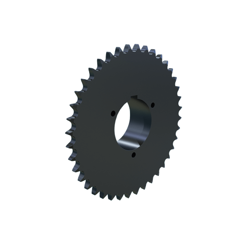 MARTIN SPROCKET 50Q40 Roller Chain Sprocket, 50 Chain, Bushed MST, 40 Teeth, 7.966 Inch Pitch Dia., Steel | AL4QRE