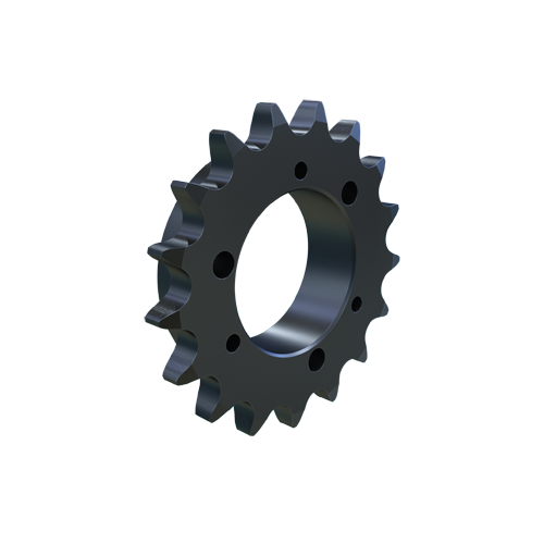 MARTIN SPROCKET 50SH17 Sprocket, QD, 50 Chain, 17 Teeth, 3.401 Inch Pitch Dia., 3.718 Inch O.D., Steel | AJ8ZPK