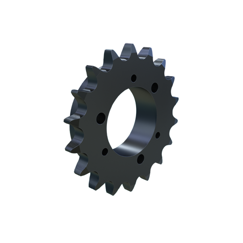 MARTIN SPROCKET 50SH18 Sprocket, QD, 50 Chain, 18 Teeth, 3.599 Inch Pitch Dia., 3.920 Inch O.D., Steel | AJ8ZPQ
