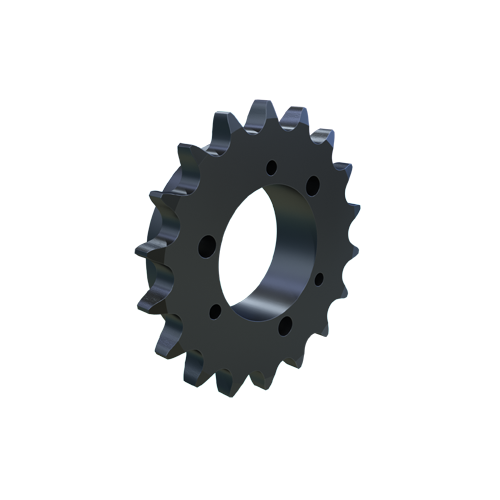 MARTIN SPROCKET 50SH18H Sprocket, QD, 50 Chain, 18 Teeth, 3.599 Inch Pitch Dia., 3.920 Inch O.D., Steel | AJ8ZPU