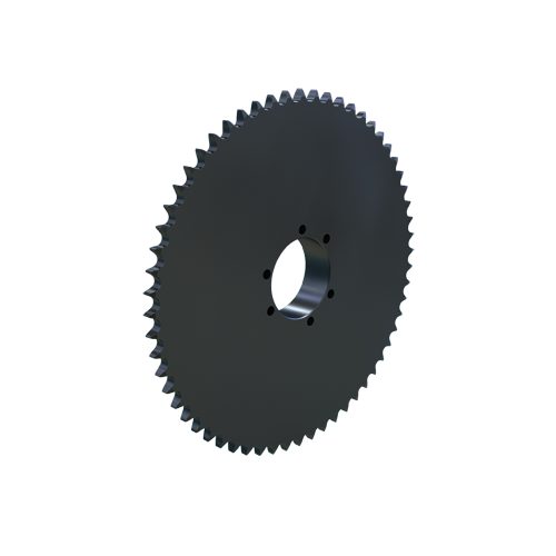 MARTIN SPROCKET 50SK60 Sprocket, QD, 50 Chain, 60 Teeth, 11.942 Inch Pitch Dia., 12.301 Inch O.D., Steel | AJ8ZUC