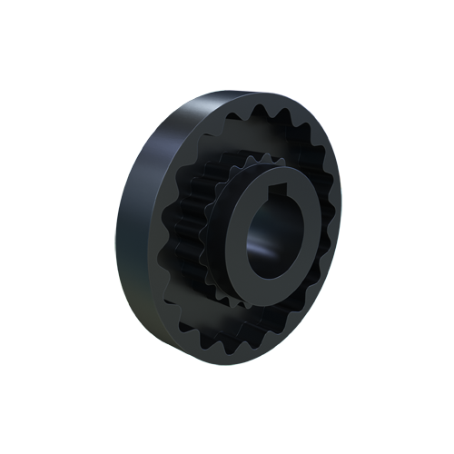 MARTIN SPROCKET 5S 25MM Coupling, 5 Size, 3.250 Inch Outside Dia., 0.984 Inch Bore, Bore To Size, Cast Iron | AK3ZKR