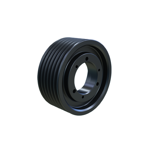 MARTIN SPROCKET 6 3V 650 SK Sheave, QD Bushing, 6.5 Inch Outside Dia., 6 Groove, 6.45 Inch Pitch Dia., Cast Iron | AK6AJN