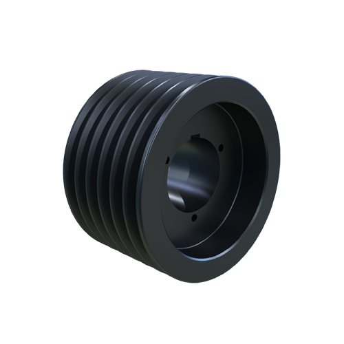 MARTIN SPROCKET 6 5V 750 Q Sheave, MST Bushing, 7.5 Inch Outside Dia., 6 Groove, 7.4 Inch Pitch Dia., Cast Iron | BA4FGD