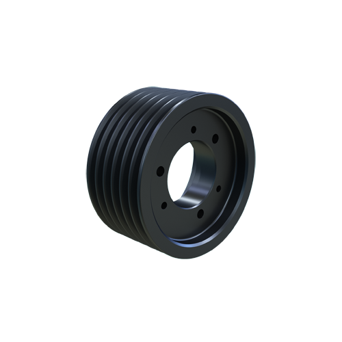 MARTIN SPROCKET 6 5V 900 E Sheave, QD Bushing, 9 Inch Outside Dia., 6 Groove, 8.9 Inch Pitch Dia., Cast Iron | AK6BFE