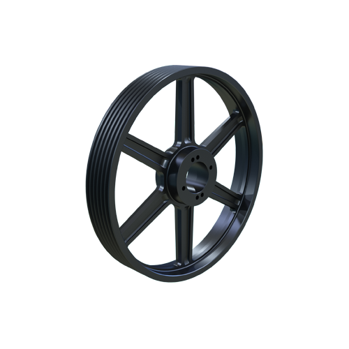 MARTIN SPROCKET 6 8V 4450 N Sheave, QD Bushing, 44.5 Inch Outside Dia., 6 Groove, 44.3 Inch Pitch Dia., Cast Iron | AZ9GAM