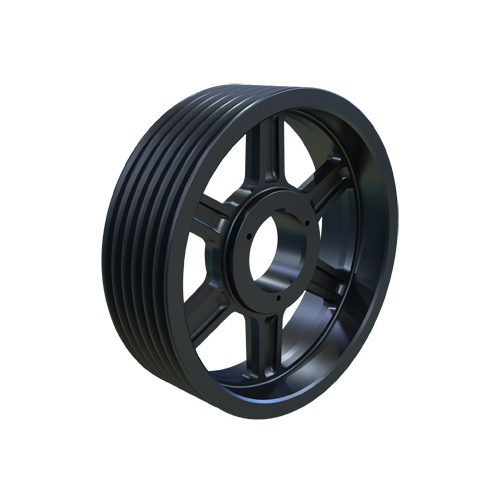 MARTIN SPROCKET 6 B 154 R Sheave, MST Bushing, 15.750 Inch O.D., 6 Groove, 15.4 Inch Pitch Dia., Cast Iron | BA6RXD