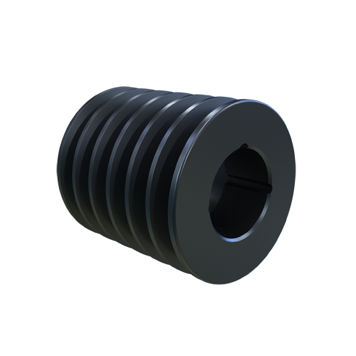 MARTIN SPROCKET 6 B 42 TB Sheave, TB Bushing, 4.550 Inch Outside Dia., 6 Groove, 4.2 Inch Pitch Dia., Steel | AK4YAJ